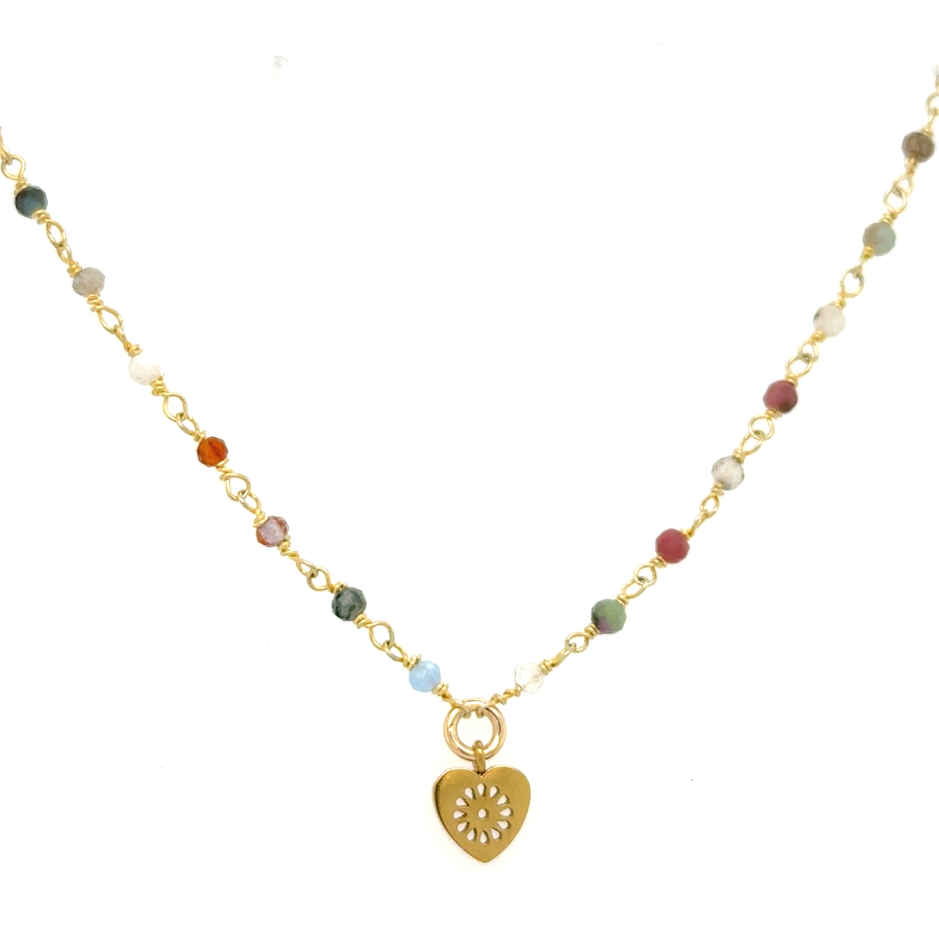 Beaded Mini True Love Necklace