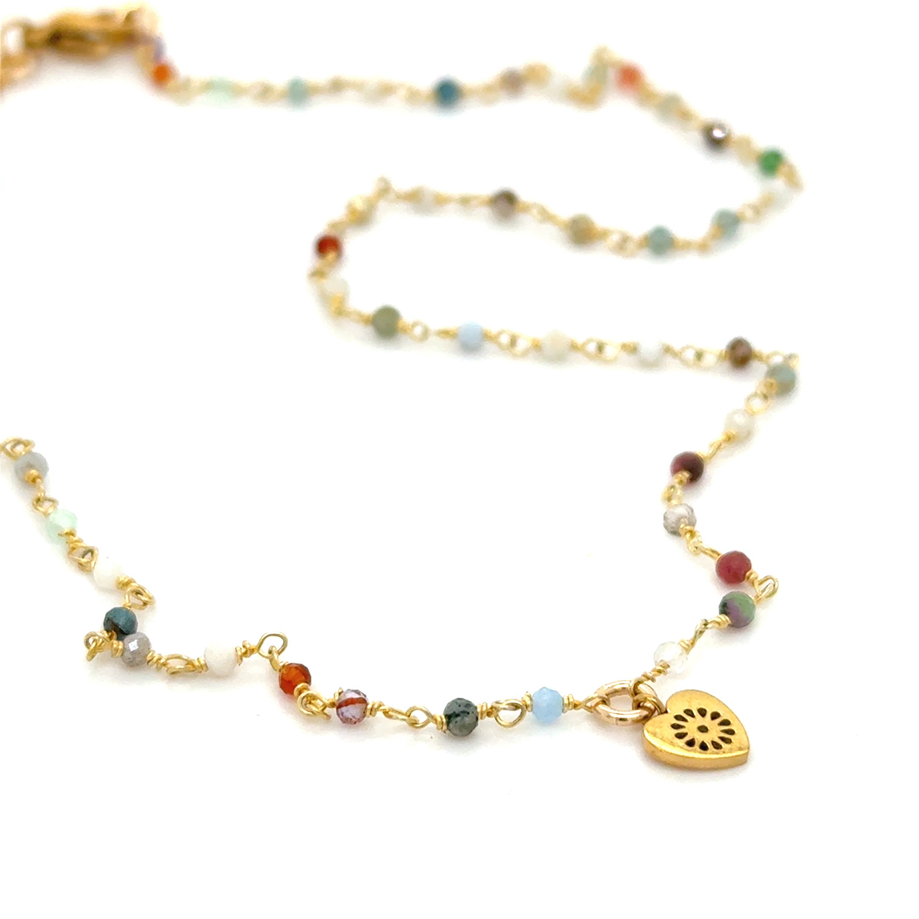 Beaded Mini True Love Necklace