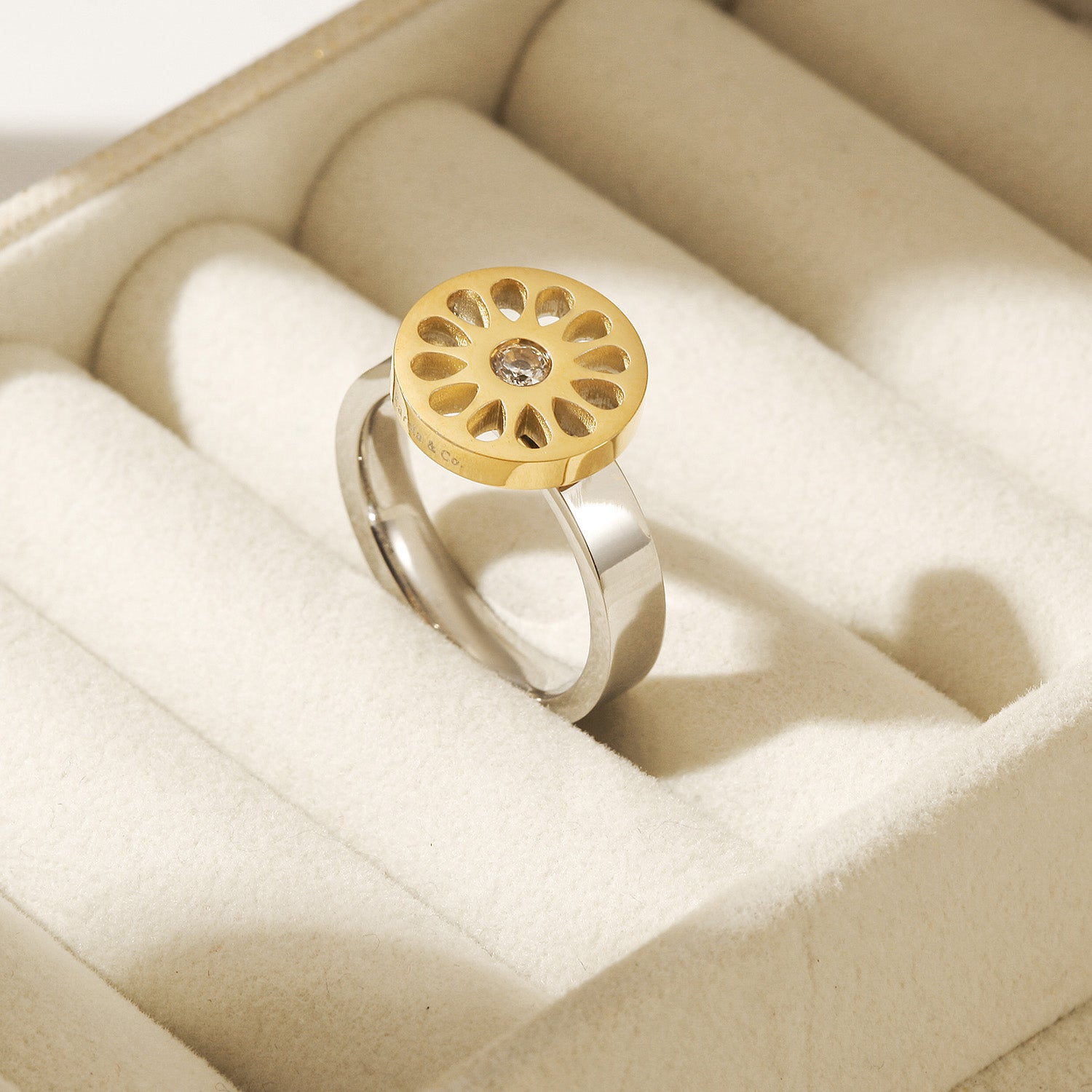 Signature Two Tone Ring
