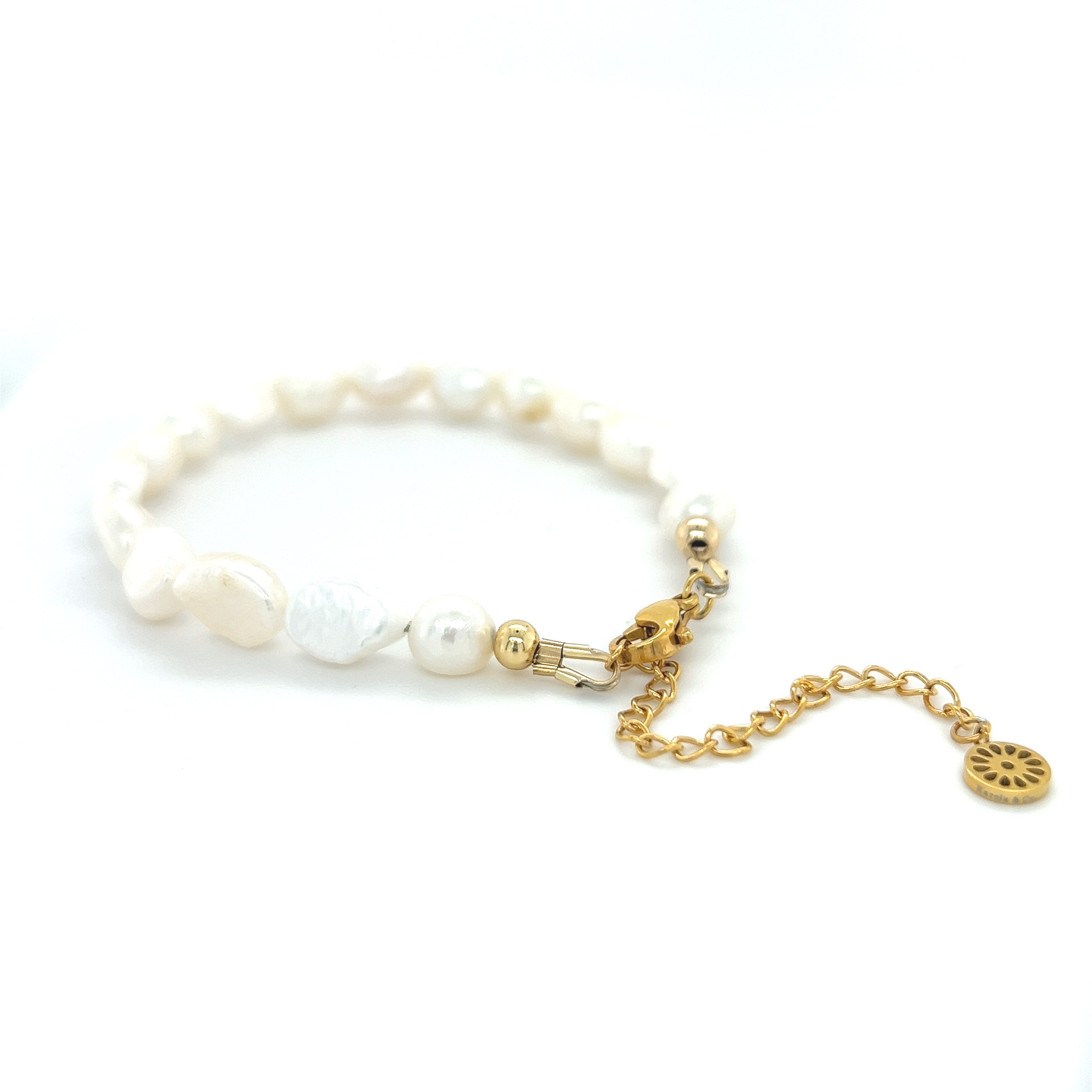 Adjustable Pearl Bracelet
