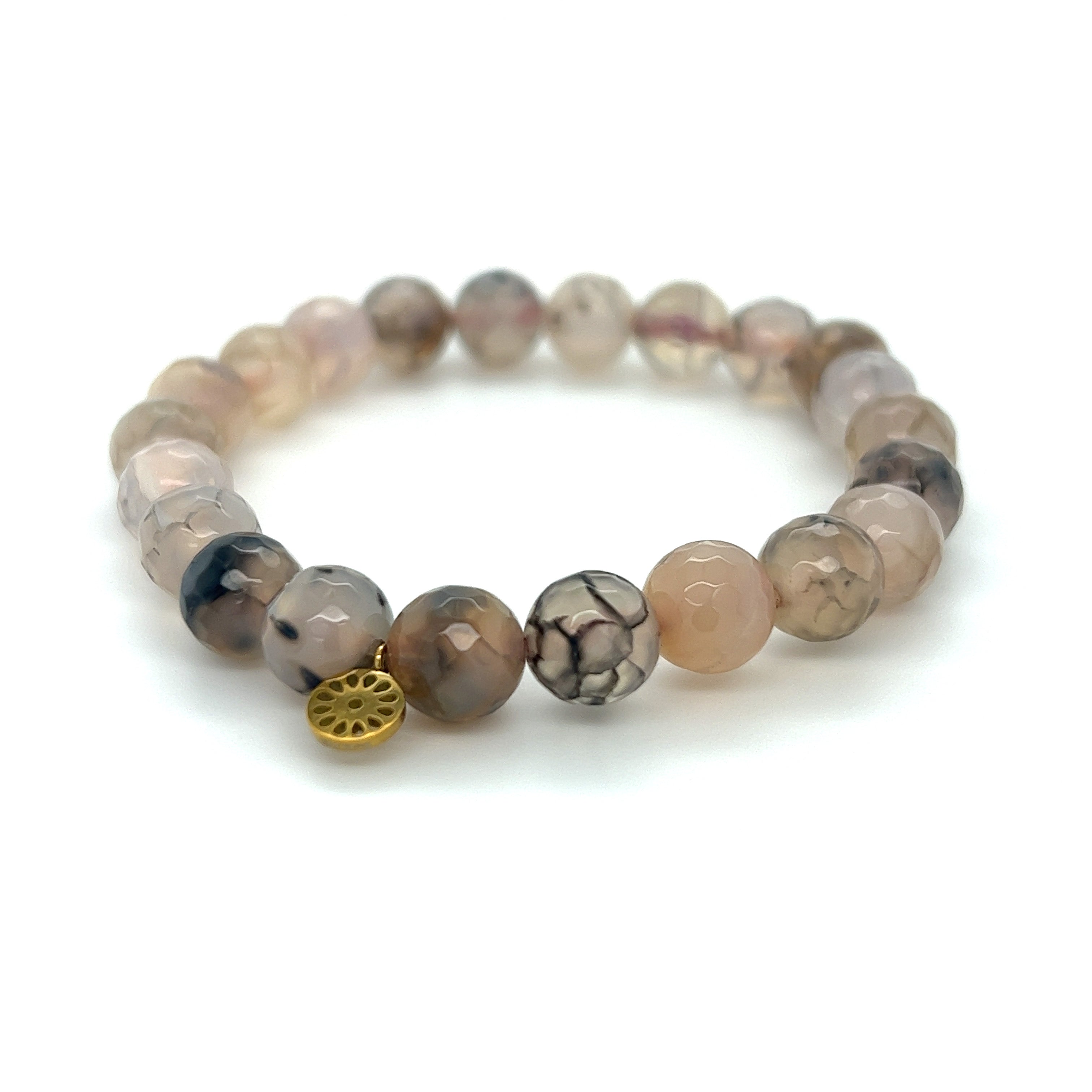 Agate + Signature Mini Bracelet