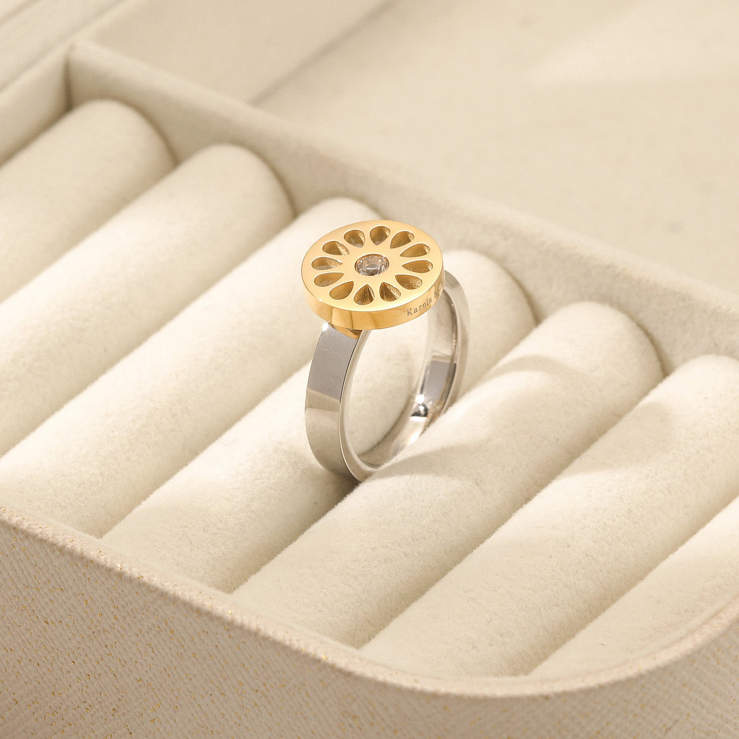 Signature Two Tone Ring
