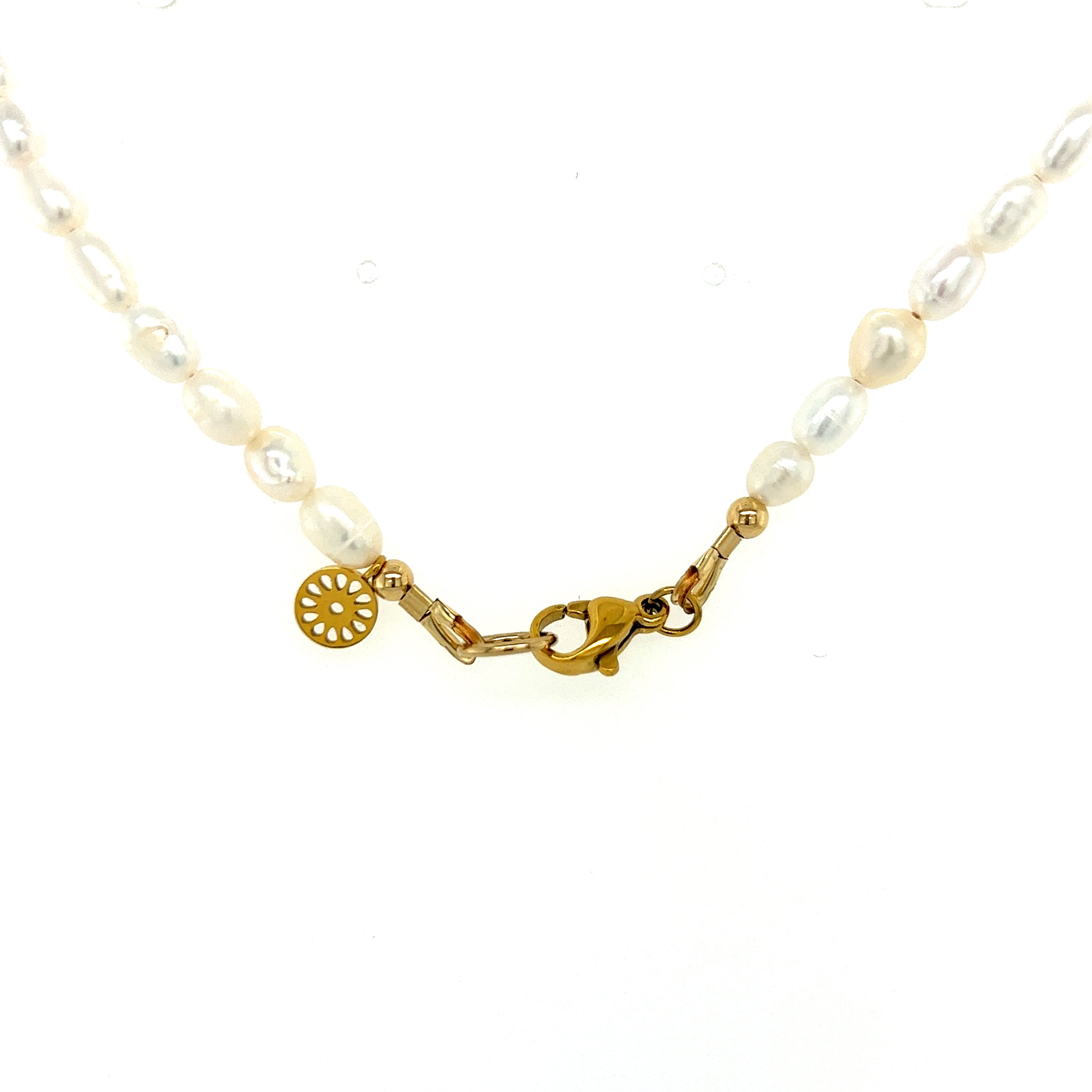 Initial Pearl Necklace