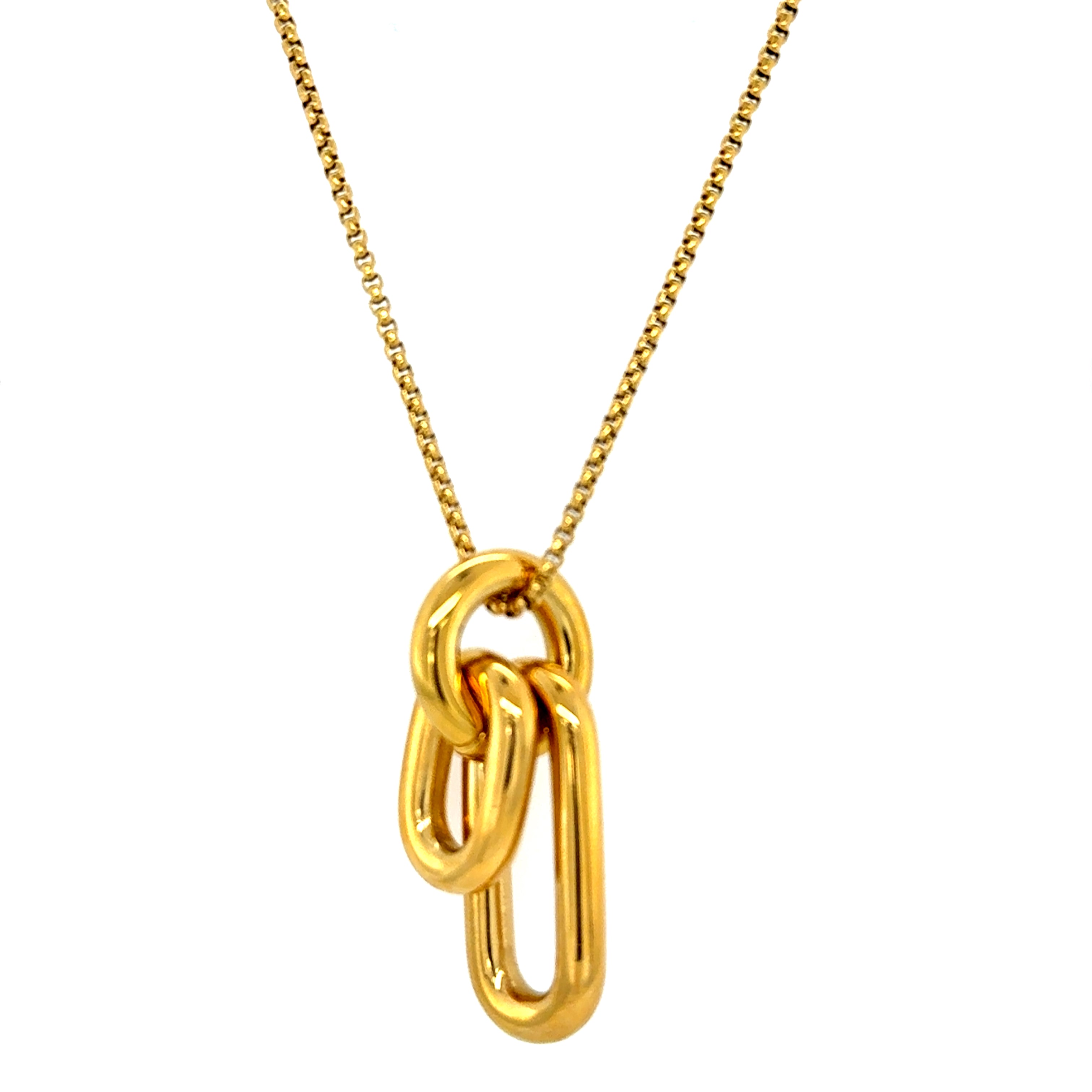 Signature Golden Links Necklace