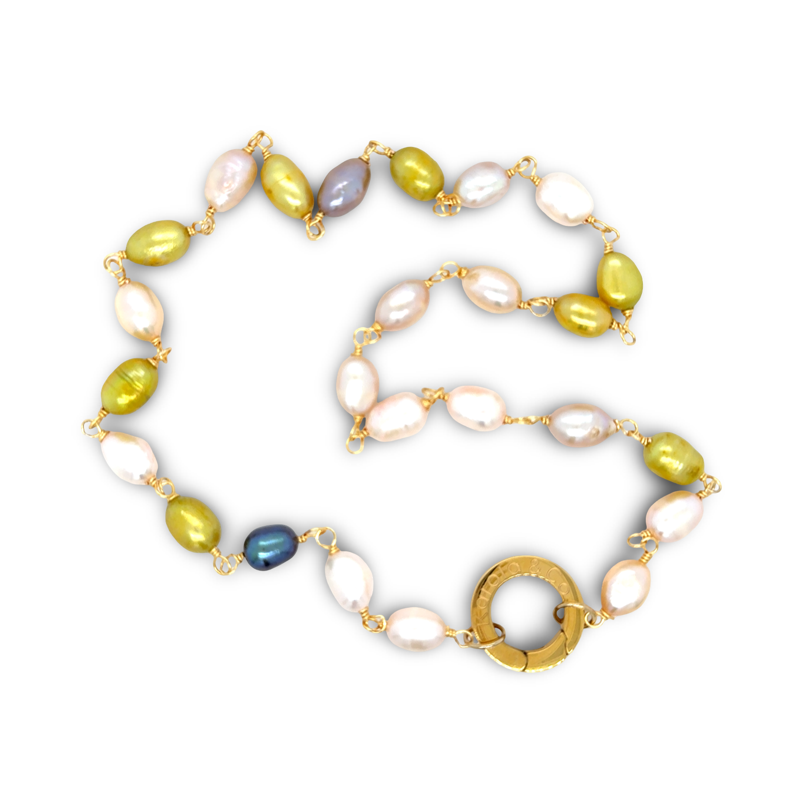Carlota Multicolor Pearl Necklace