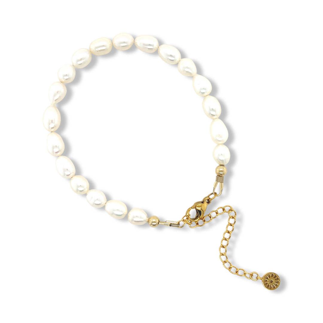 Adjustable Pearl Bracelet