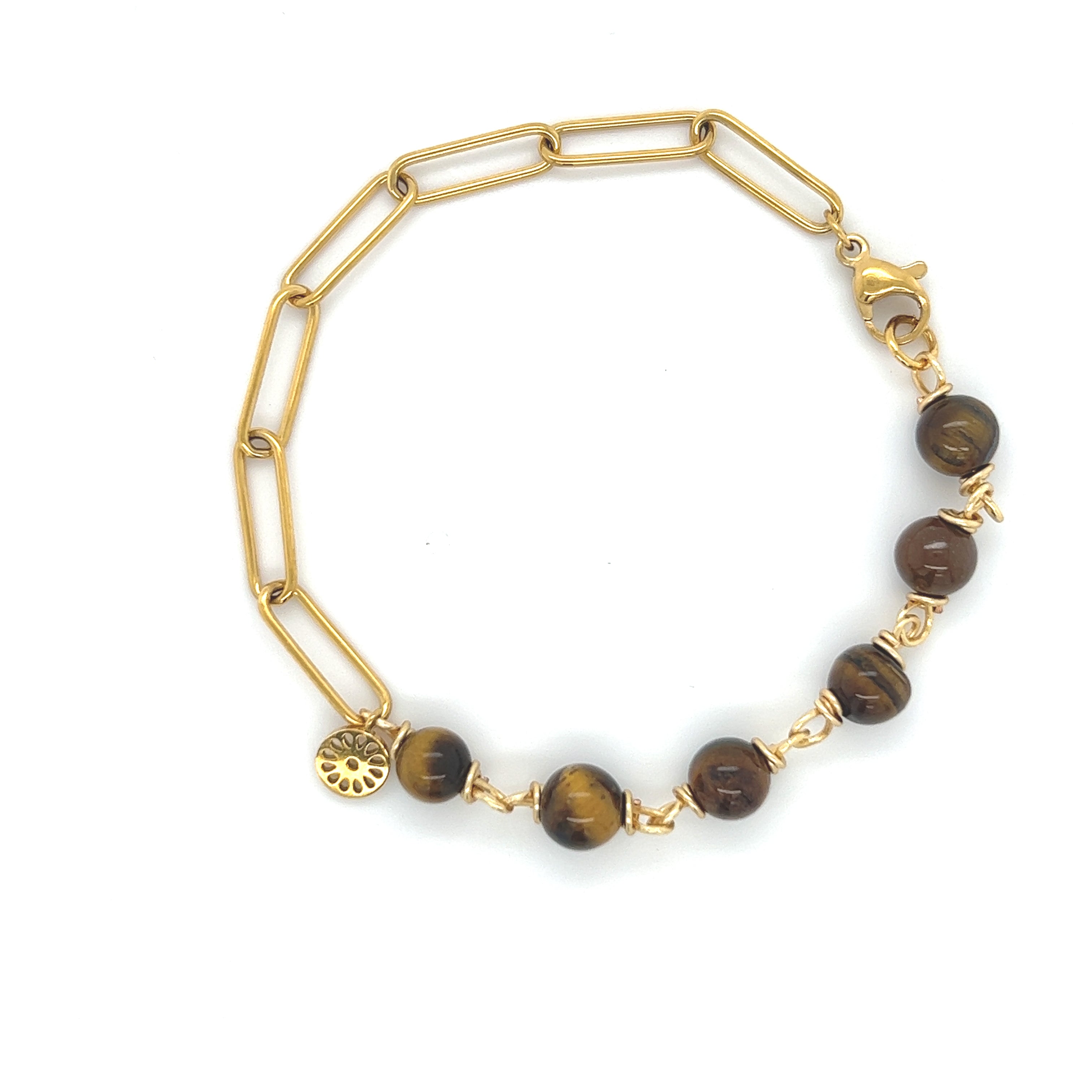 Pulsera Charlize Ojo de Tigre