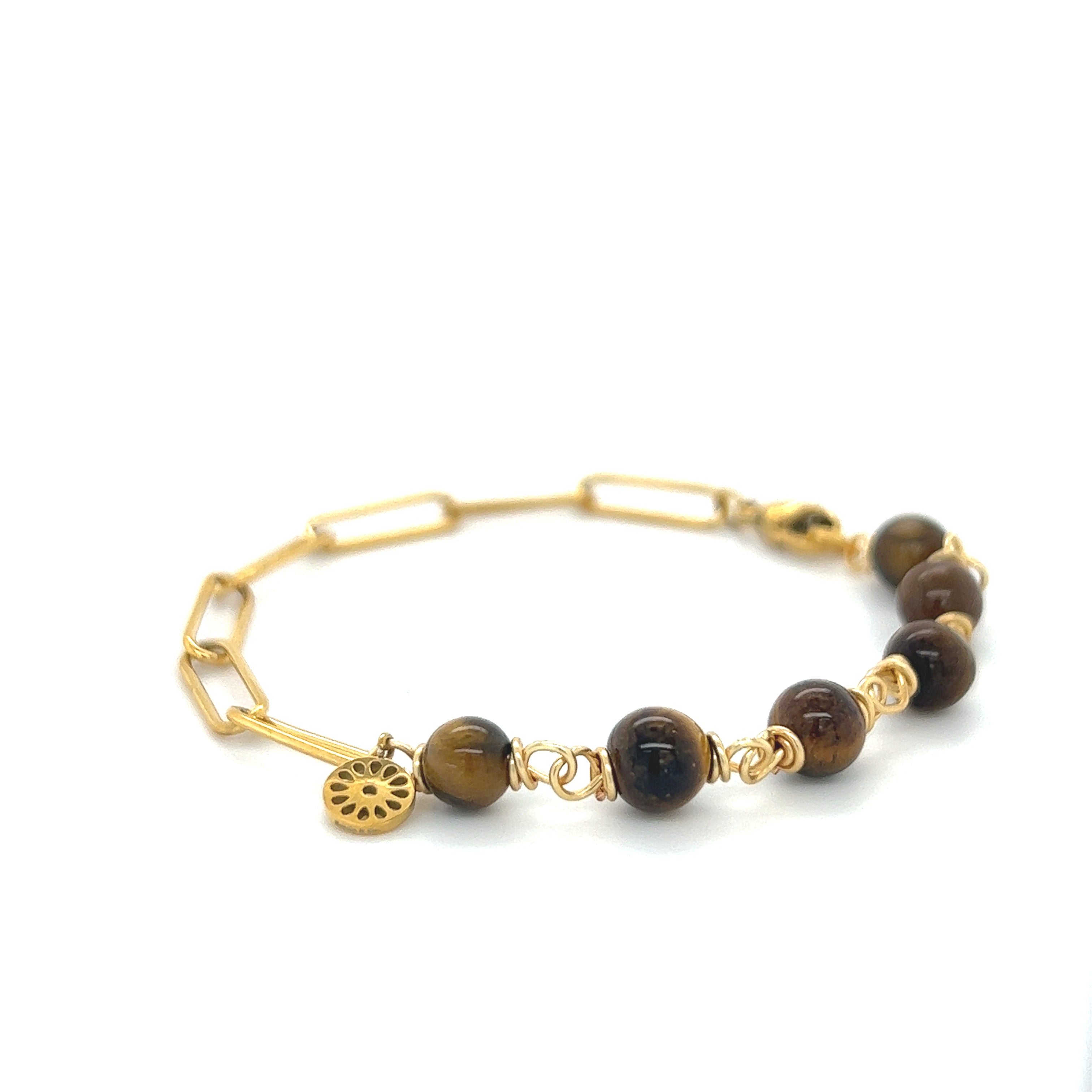 Pulsera Charlize Ojo de Tigre