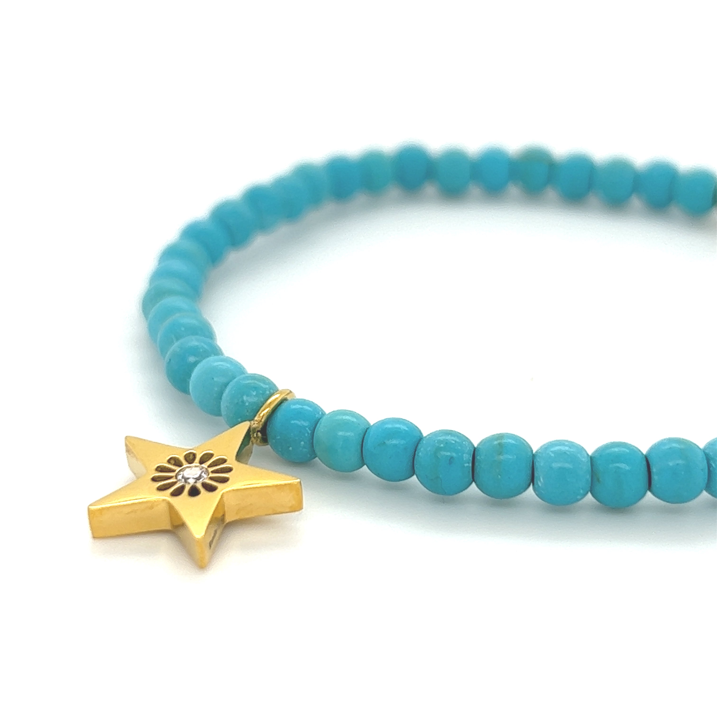 Turquoise Star Bracelet