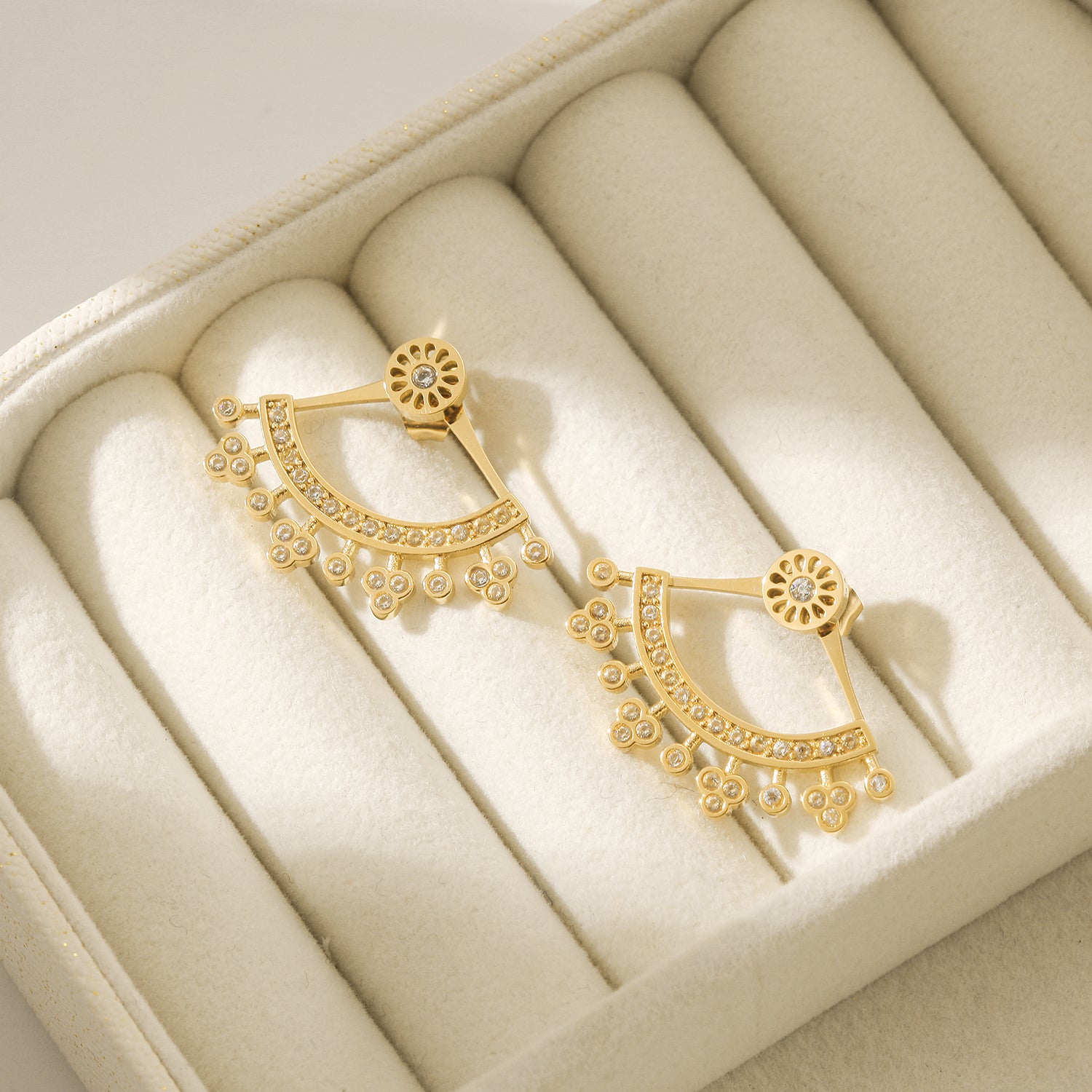Fan Earrings