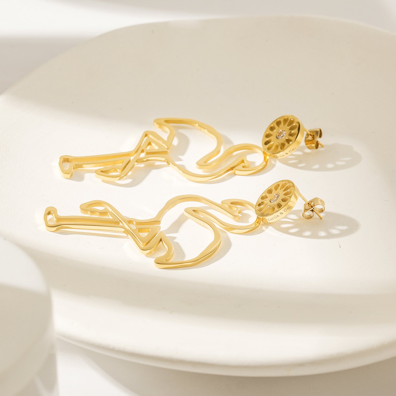 Flamingo Earrings