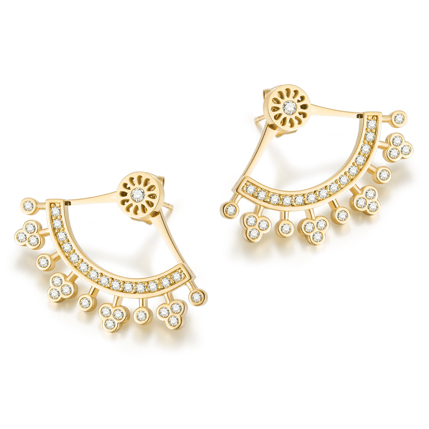 Fan Earrings